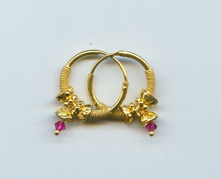 GOLD EARRING PLAIN GENERAL
