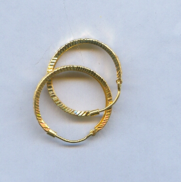 GOLD EARRING PLAIN GENERAL
