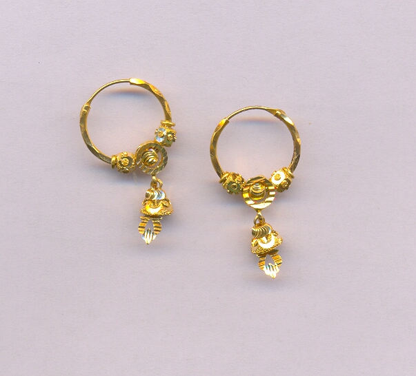 GOLD EARRING PLAIN GENERAL