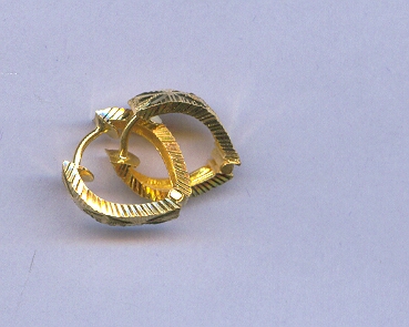 GOLD EARRING PLAIN GENERAL