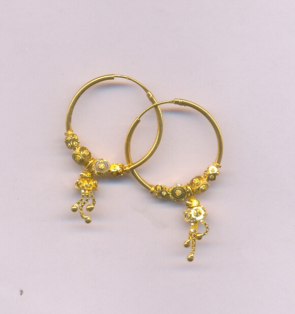 GOLD EARRING PLAIN GENERAL