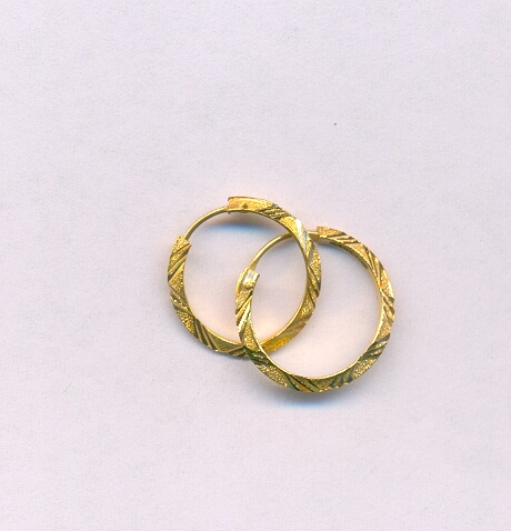 GOLD EARRING PLAIN GENERAL