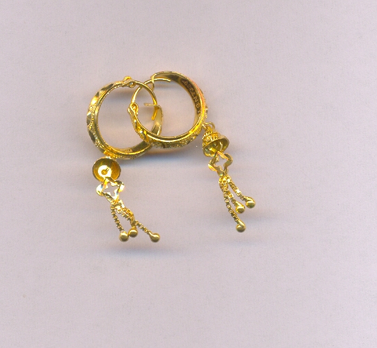 GOLD EARRING PLAIN GENERAL