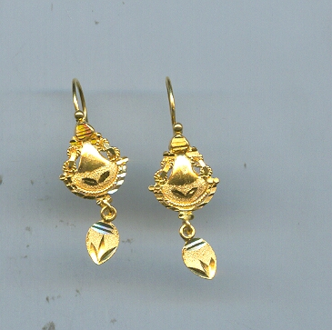 GOLD EARRING PLAIN GENERAL