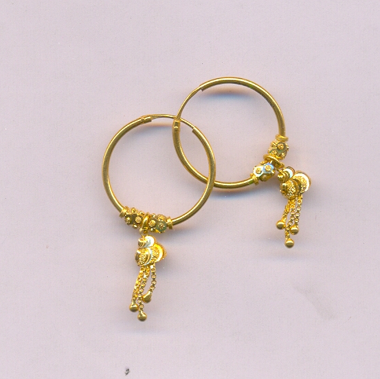 GOLD EARRING PLAIN GENERAL