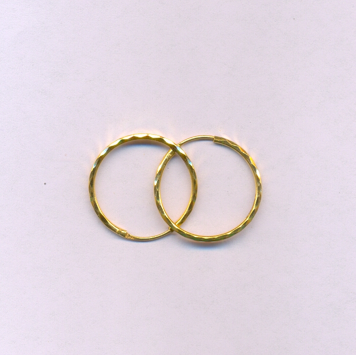 GOLD EARRING PLAIN GENERAL