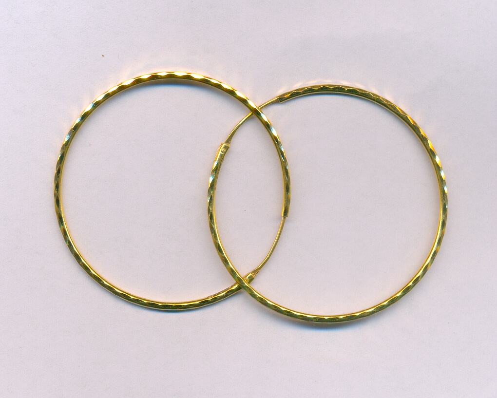 GOLD EARRING PLAIN GENERAL