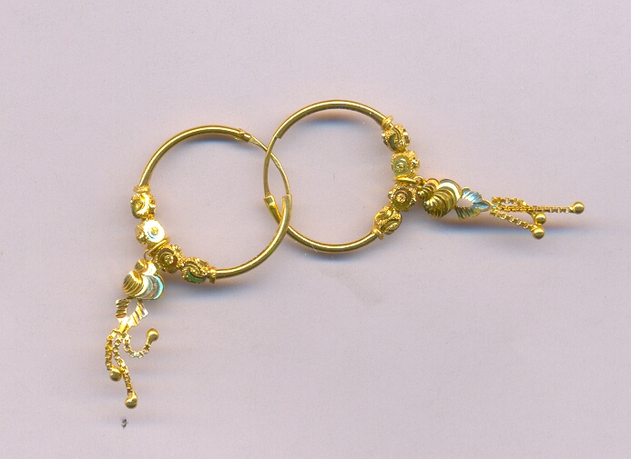 GOLD EARRING PLAIN GENERAL