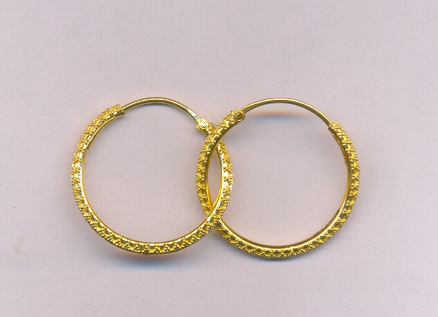 GOLD EARRING PLAIN GENERAL