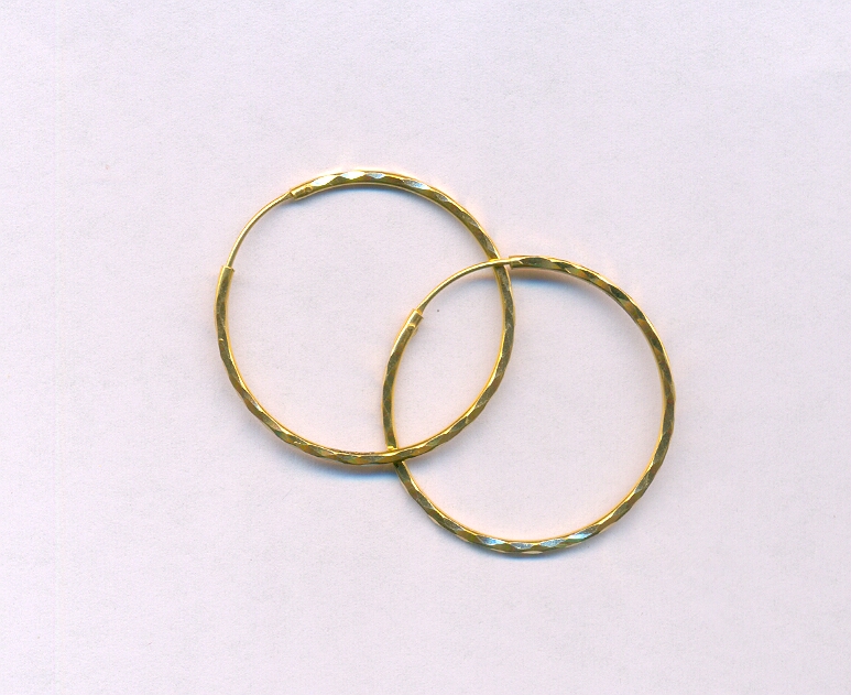GOLD EARRING PLAIN GENERAL