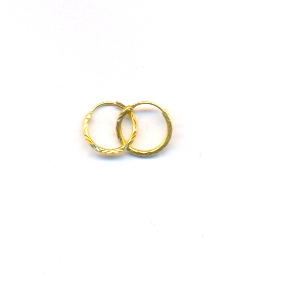 GOLD EARRING PLAIN GENERAL