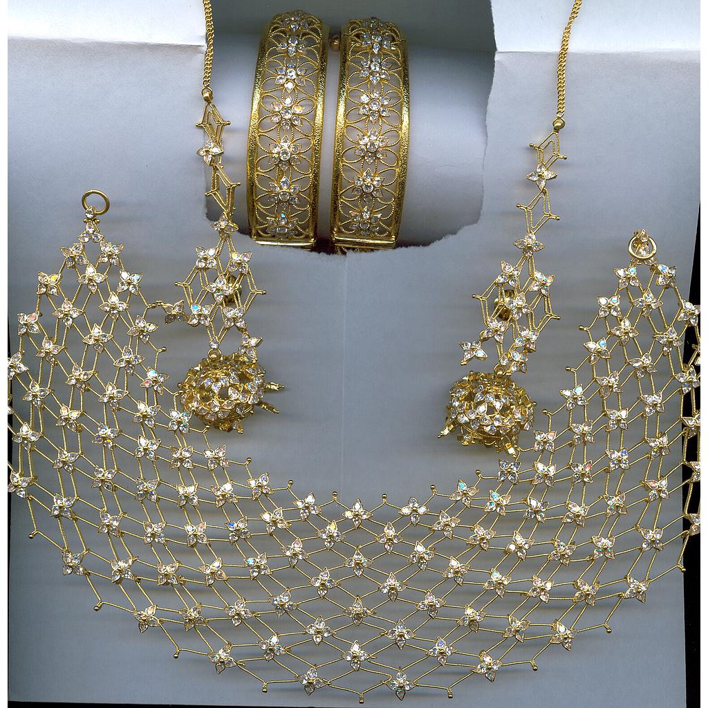 GOLD FULL SET LONG ANTIQUE EXCLUSIVE