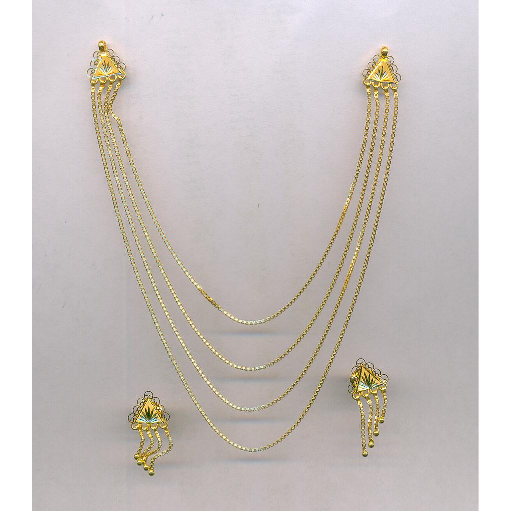 GOLD HALF SET