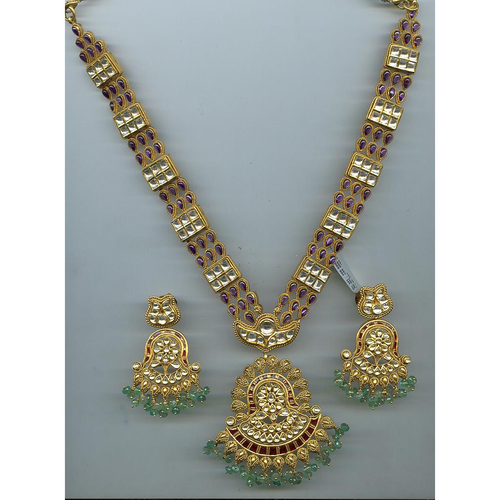 GOLD HALF SET LONG ANTIQUE EXCLUSIVE