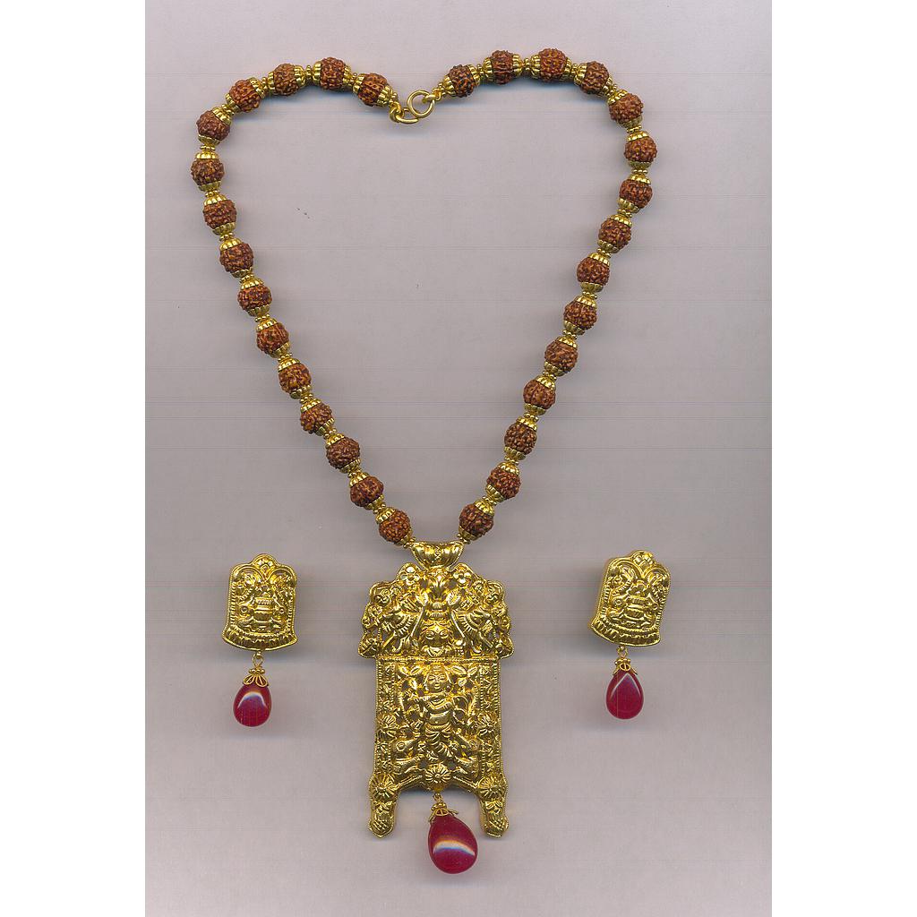 GOLD HALF SET LONG ANTIQUE EXCLUSIVE