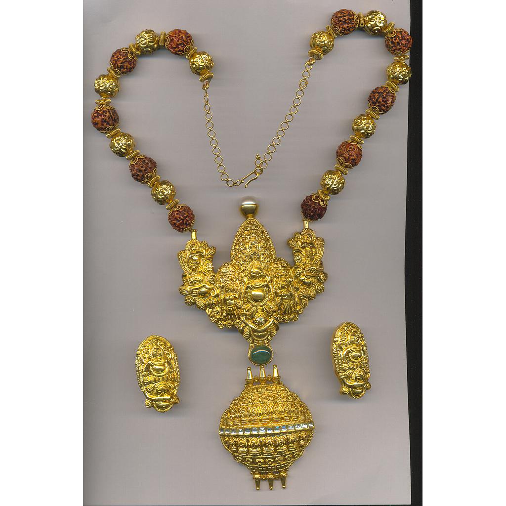 GOLD HALF SET LONG ANTIQUE EXCLUSIVE