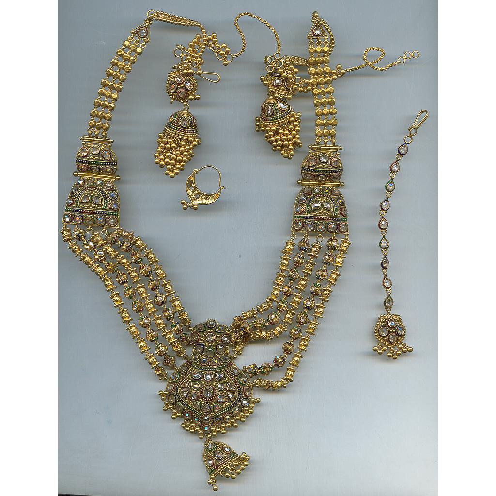 GOLD HALF SET LONG ANTIQUE EXCLUSIVE