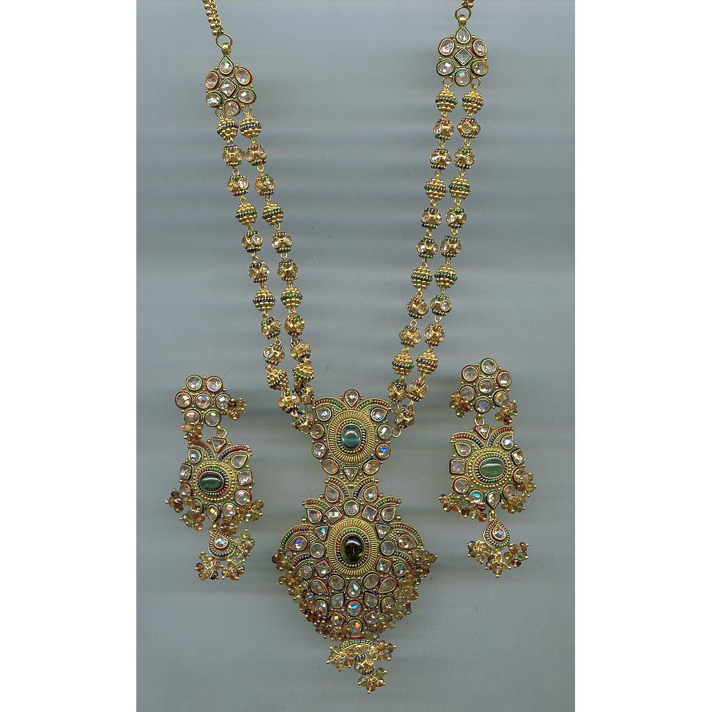 GOLD HALF SET LONG ANTIQUE EXCLUSIVE