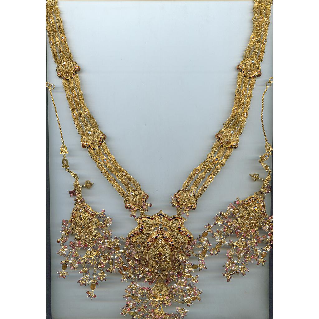 GOLD HALF SET LONG ANTIQUE EXCLUSIVE