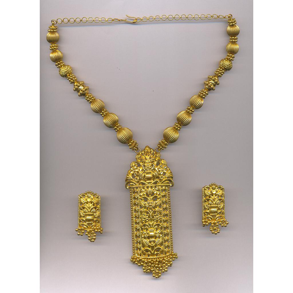 GOLD HALF SET LONG ANTIQUE EXCLUSIVE