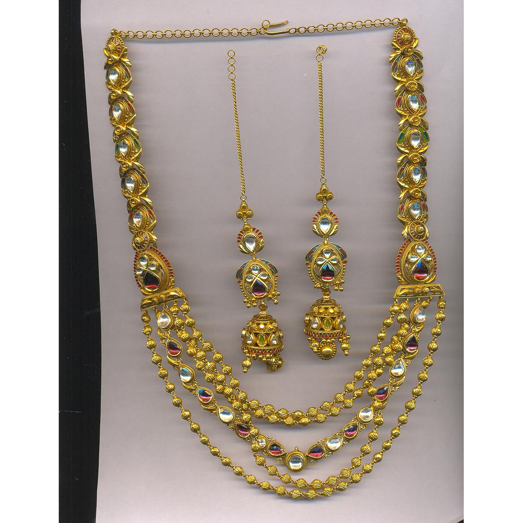 GOLD HALF SET LONG ANTIQUE EXCLUSIVE