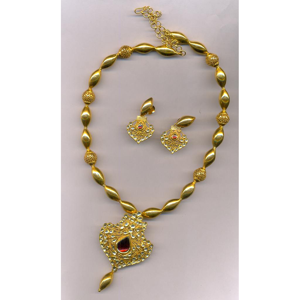 GOLD HALF SET LONG ANTIQUE EXCLUSIVE