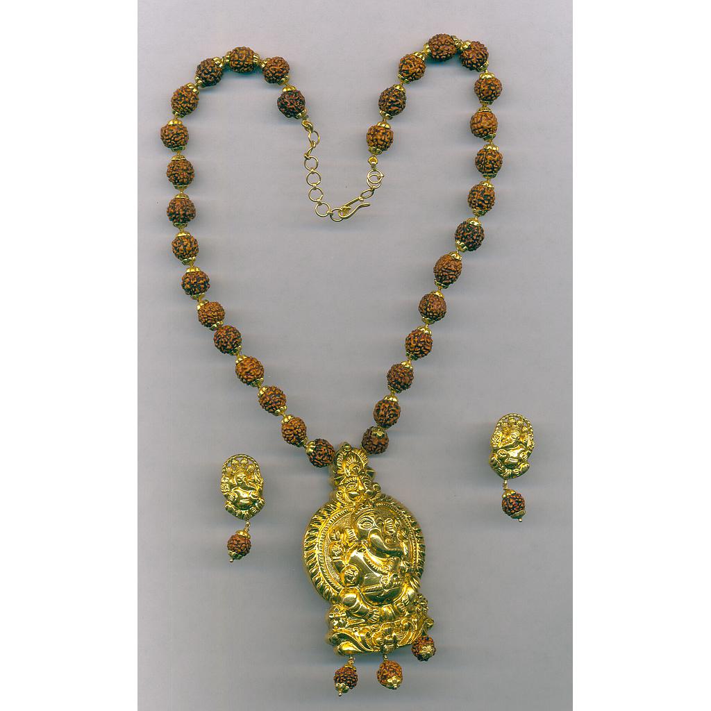 GOLD HALF SET LONG ANTIQUE EXCLUSIVE
