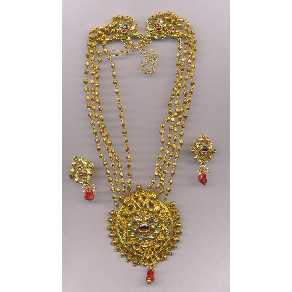 GOLD HALF SET LONG ANTIQUE EXCLUSIVE