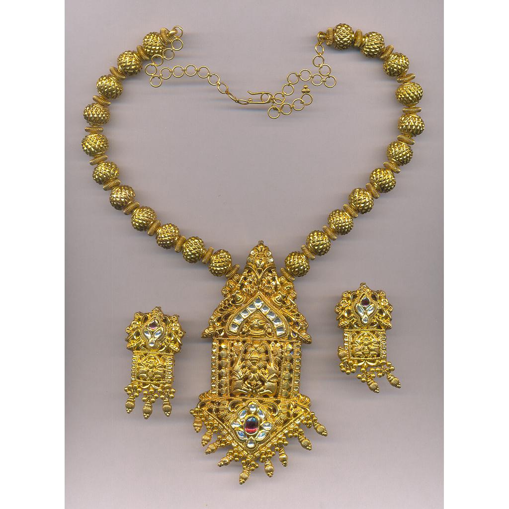 GOLD HALF SET LONG ANTIQUE EXCLUSIVE