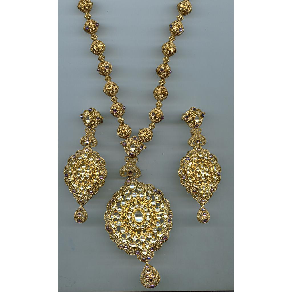 GOLD HALF SET LONG ANTIQUE EXCLUSIVE