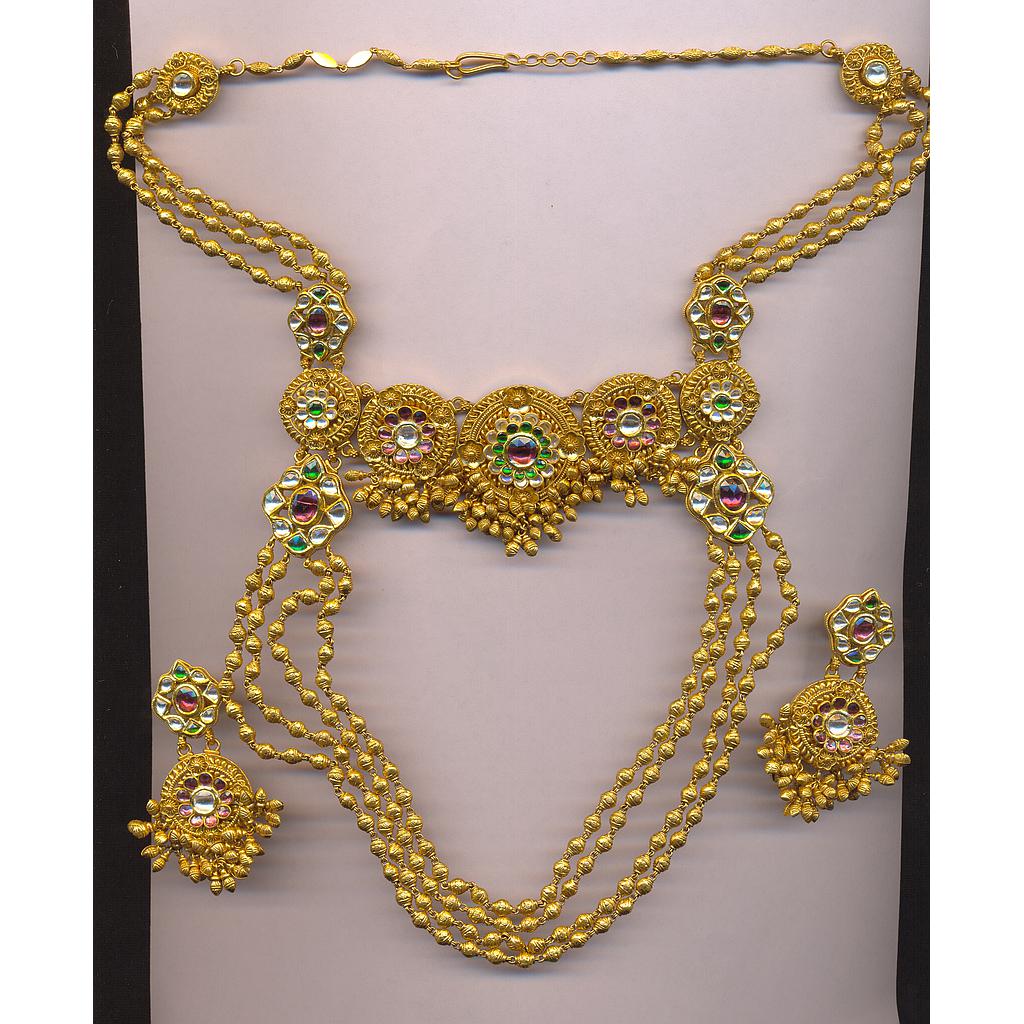 GOLD HALF SET LONG ANTIQUE EXCLUSIVE