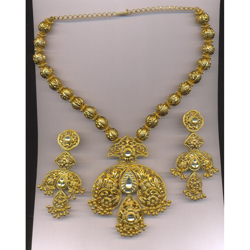 GOLD HALF SET LONG ANTIQUE EXCLUSIVE