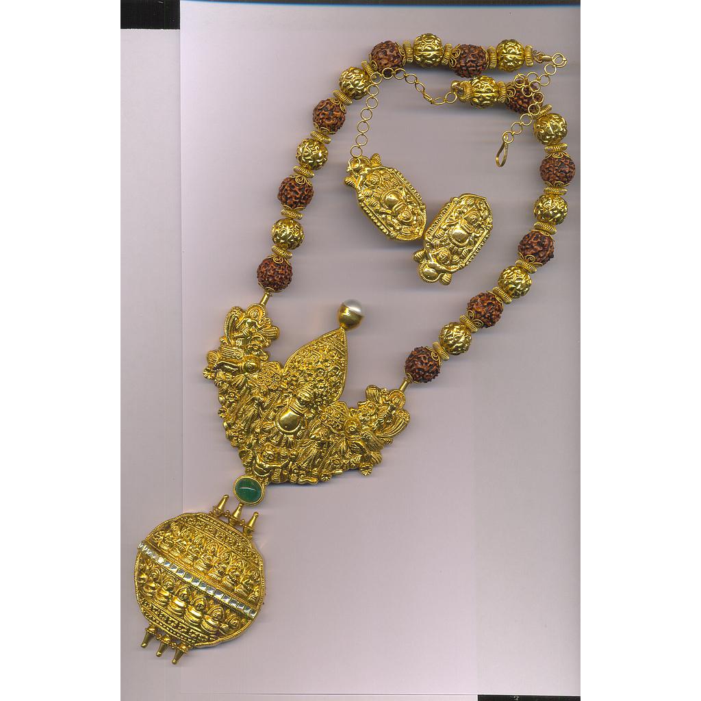 GOLD HALF SET LONG ANTIQUE EXCLUSIVE