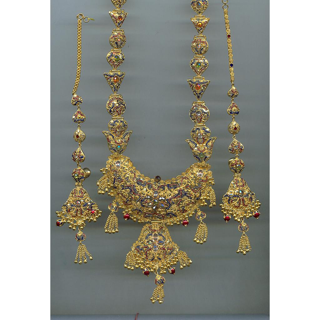 GOLD HALF SET LONG ANTIQUE EXCLUSIVE