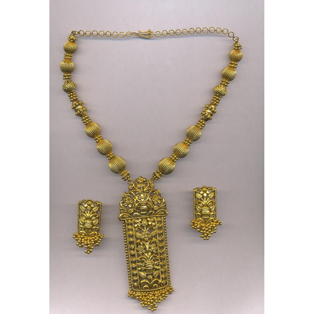 GOLD HALF SET LONG ANTIQUE EXCLUSIVE