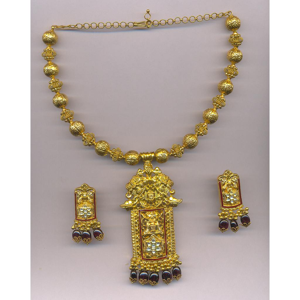 GOLD HALF SET LONG ANTIQUE EXCLUSIVE