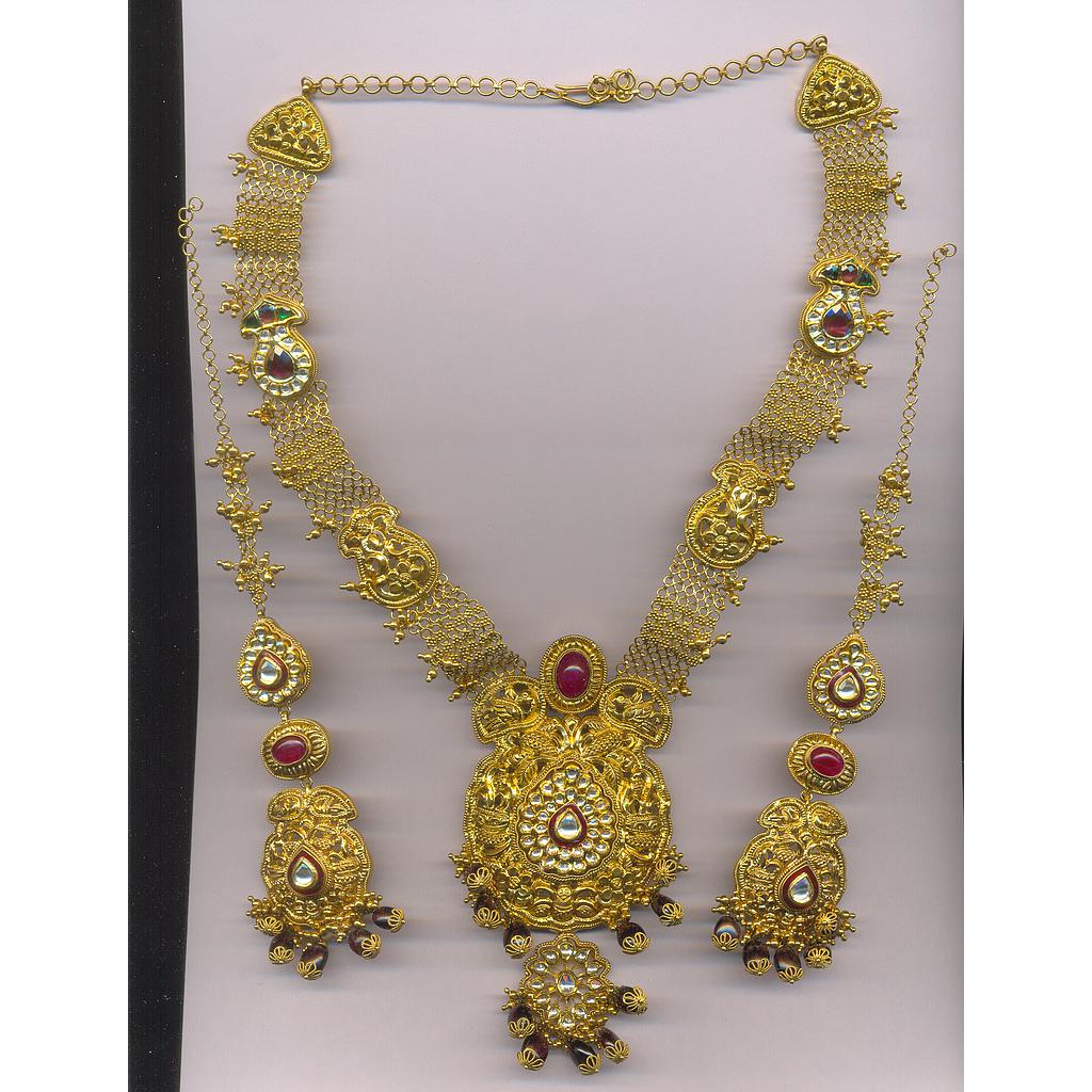 GOLD HALF SET LONG ANTIQUE EXCLUSIVE