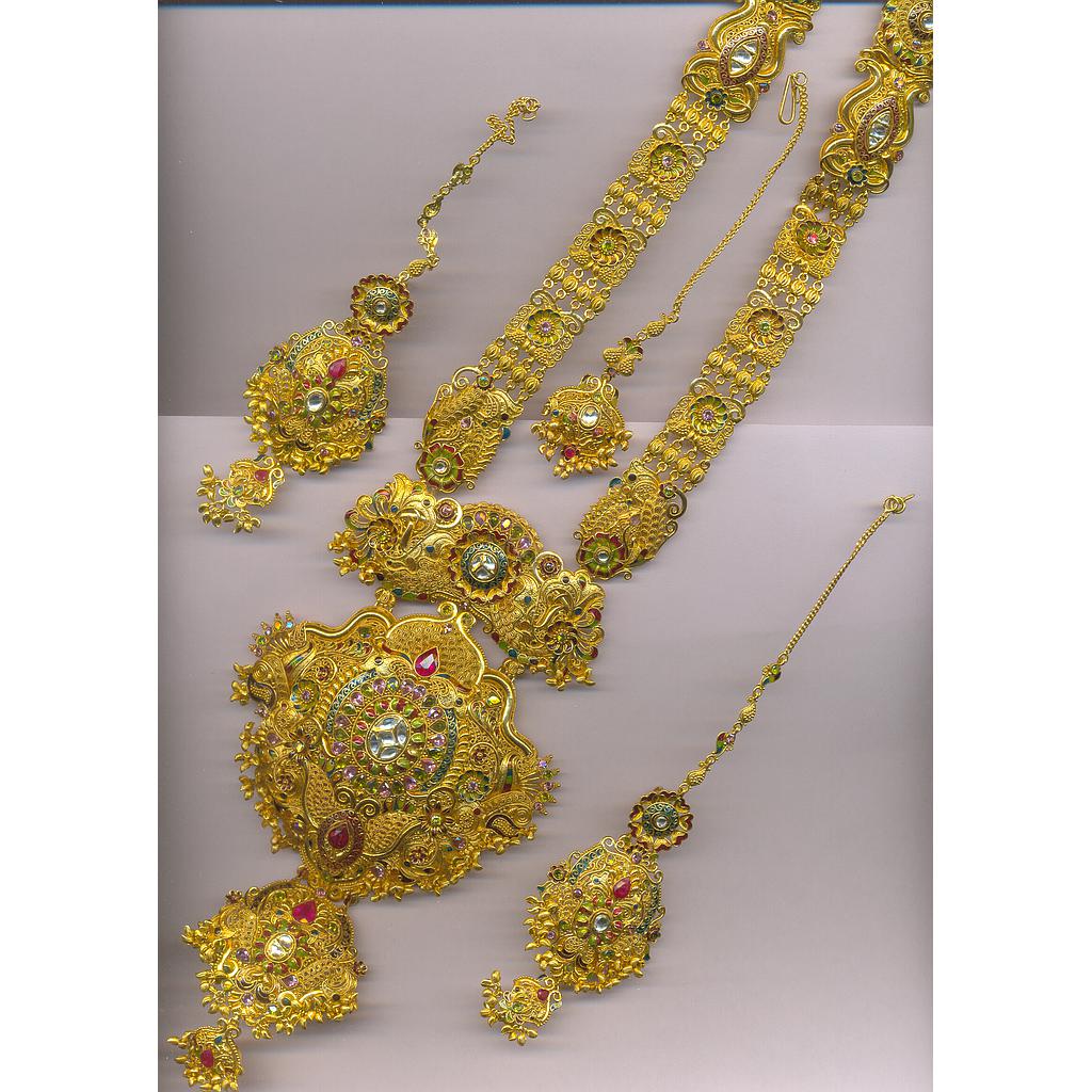 GOLD HALF SET LONG ANTIQUE EXCLUSIVE