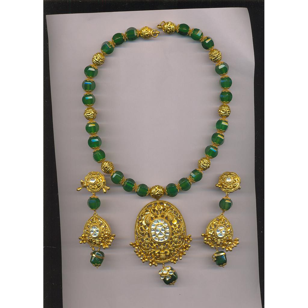 GOLD HALF SET LONG ANTIQUE EXCLUSIVE