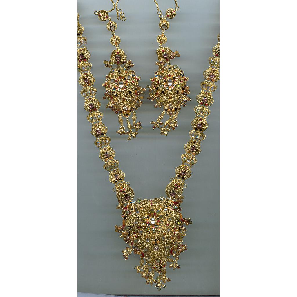 GOLD HALF SET LONG ANTIQUE EXCLUSIVE