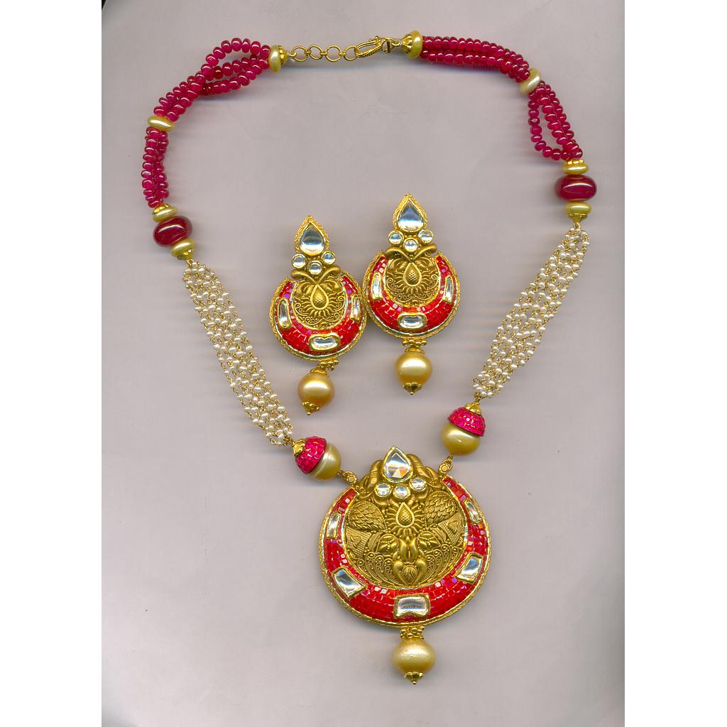 GOLD HALF SET LONG ANTIQUE EXCLUSIVE