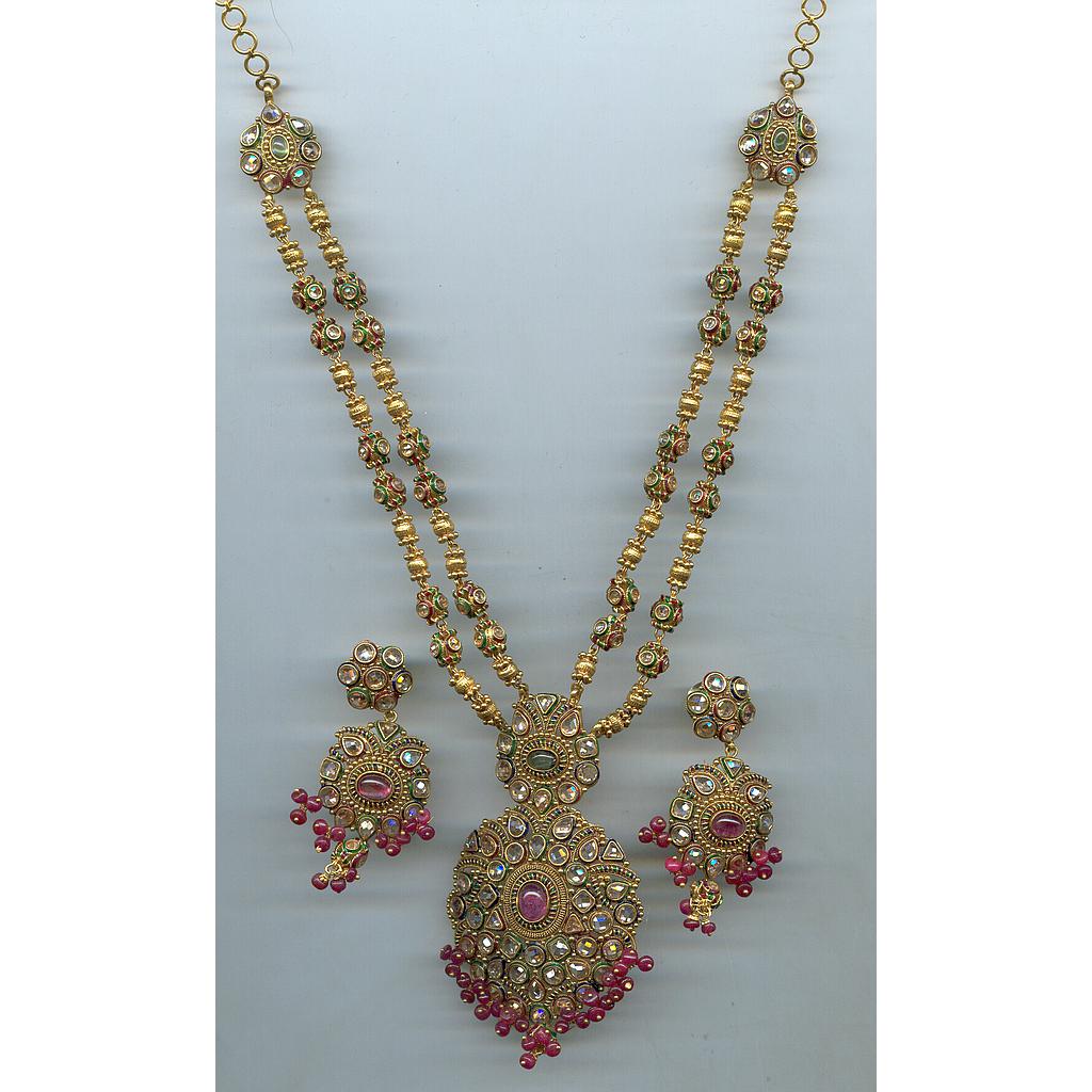 GOLD HALF SET LONG ANTIQUE EXCLUSIVE
