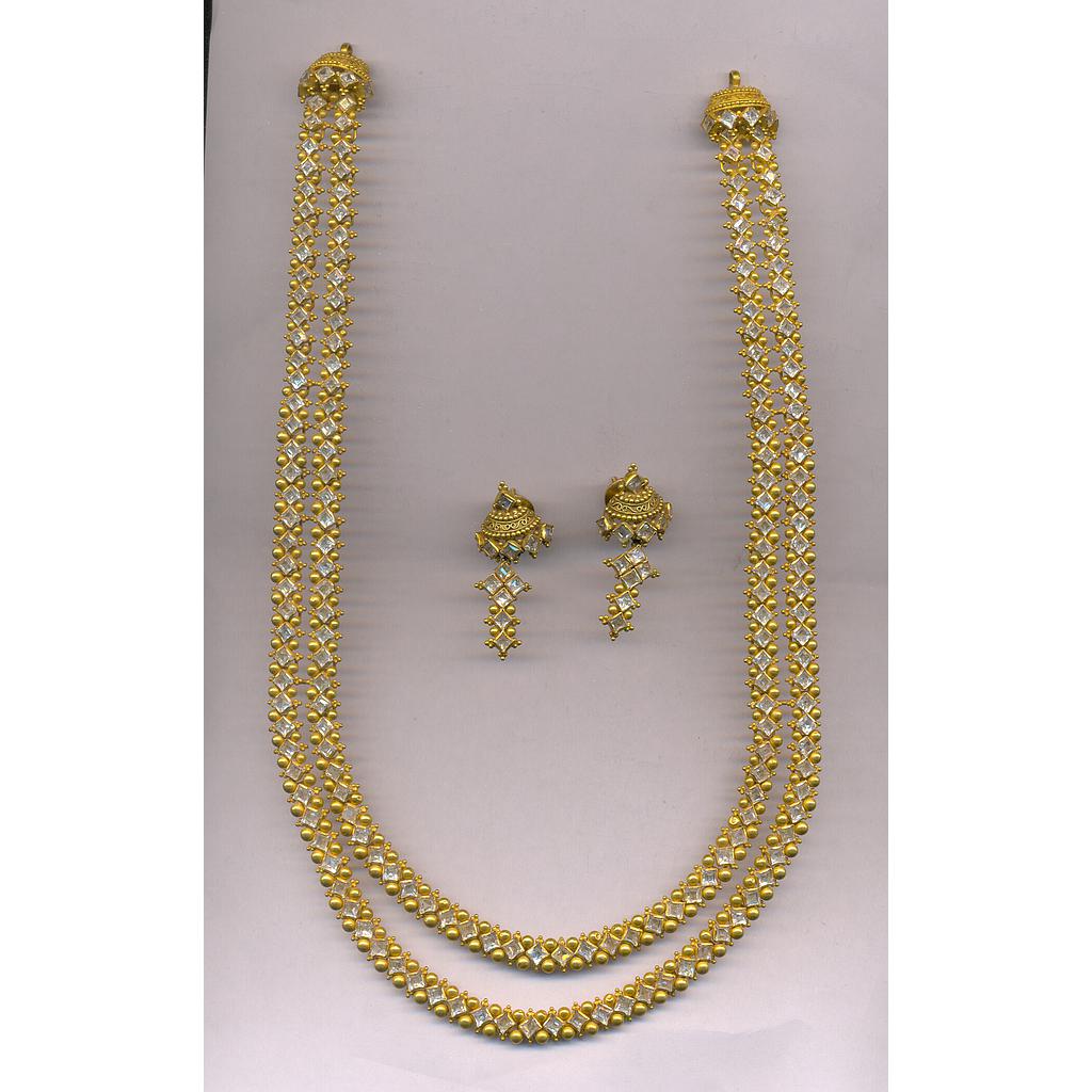 GOLD HALF SET LONG ANTIQUE FANCY