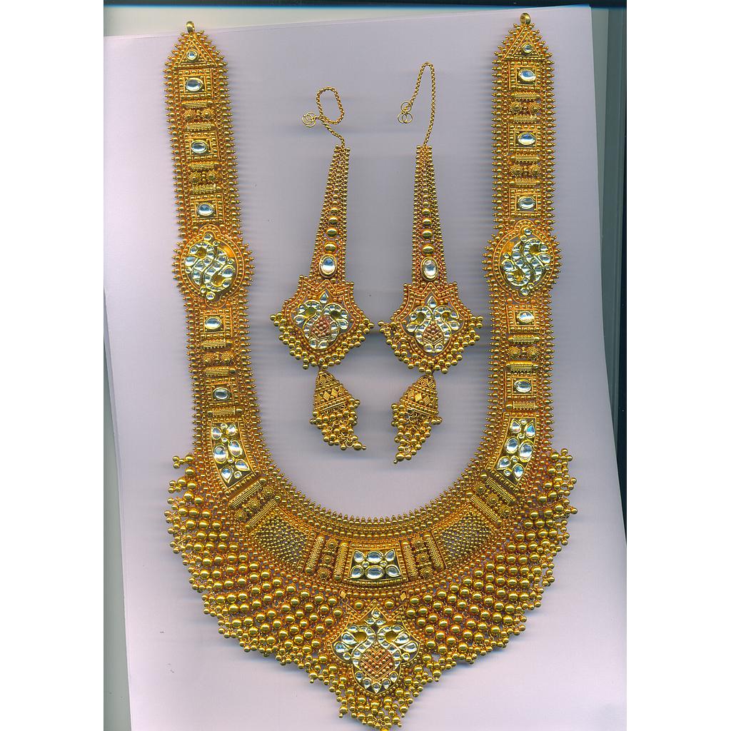 GOLD HALF SET LONG ANTIQUE GENERAL