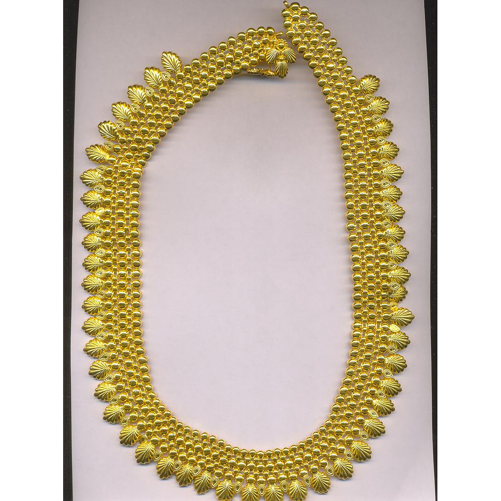 GOLD HALF SET LONG PLAIN EXCLUSIVE