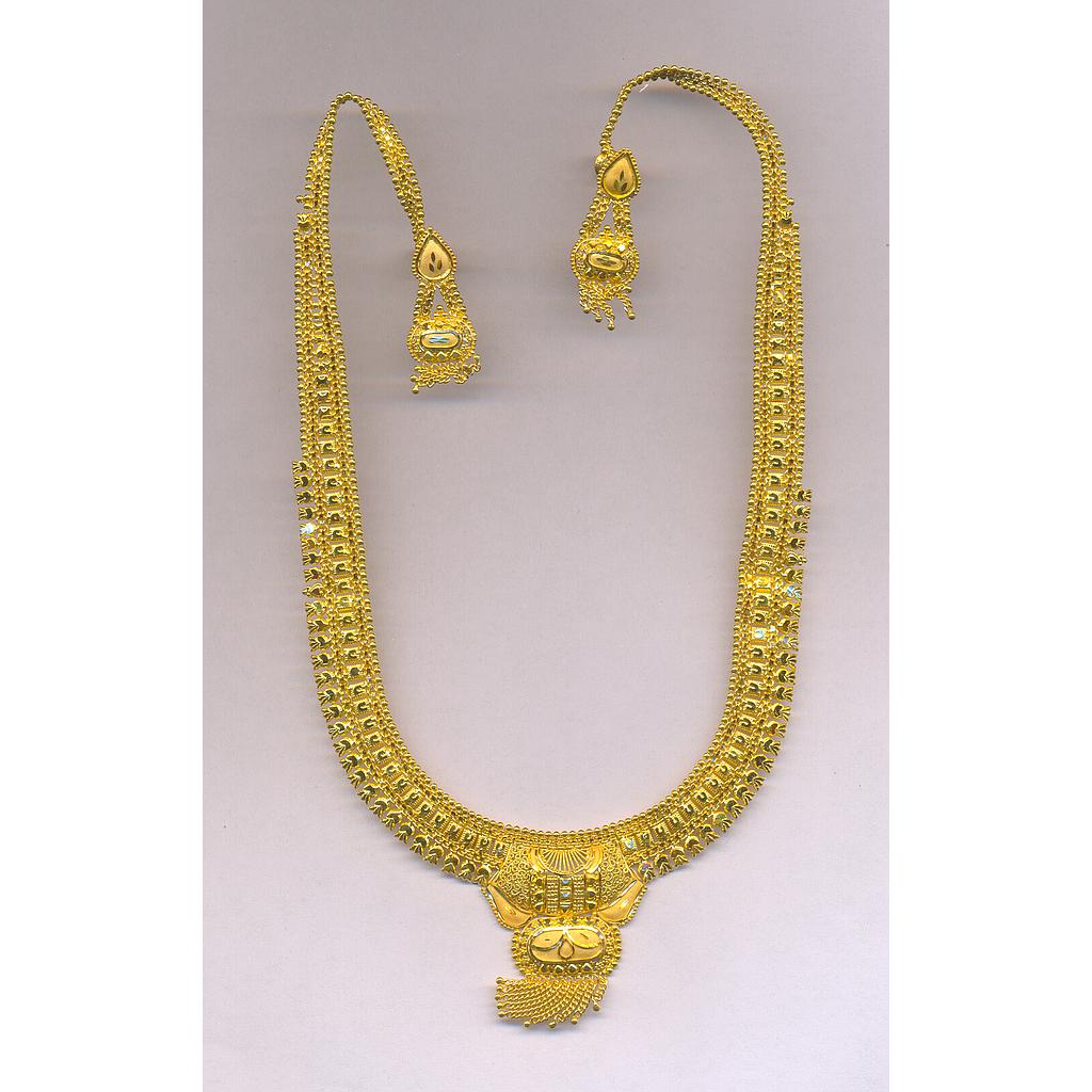 GOLD HALF SET LONG PLAIN GENERAL