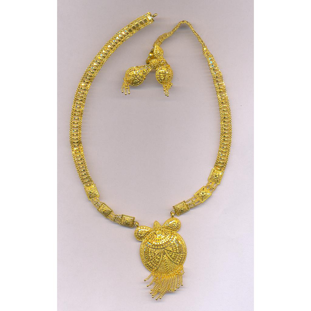 GOLD HALF SET LONG PLAIN GENERAL
