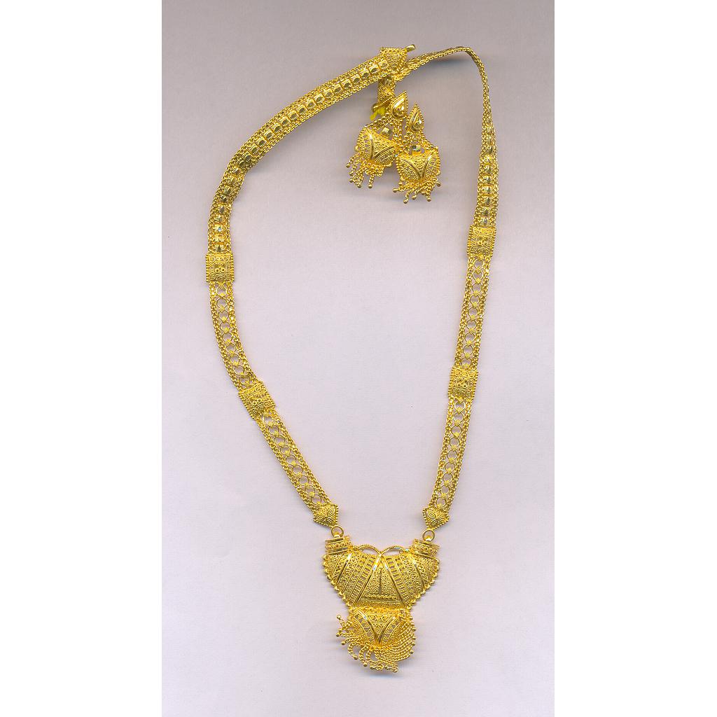GOLD HALF SET LONG PLAIN GENERAL