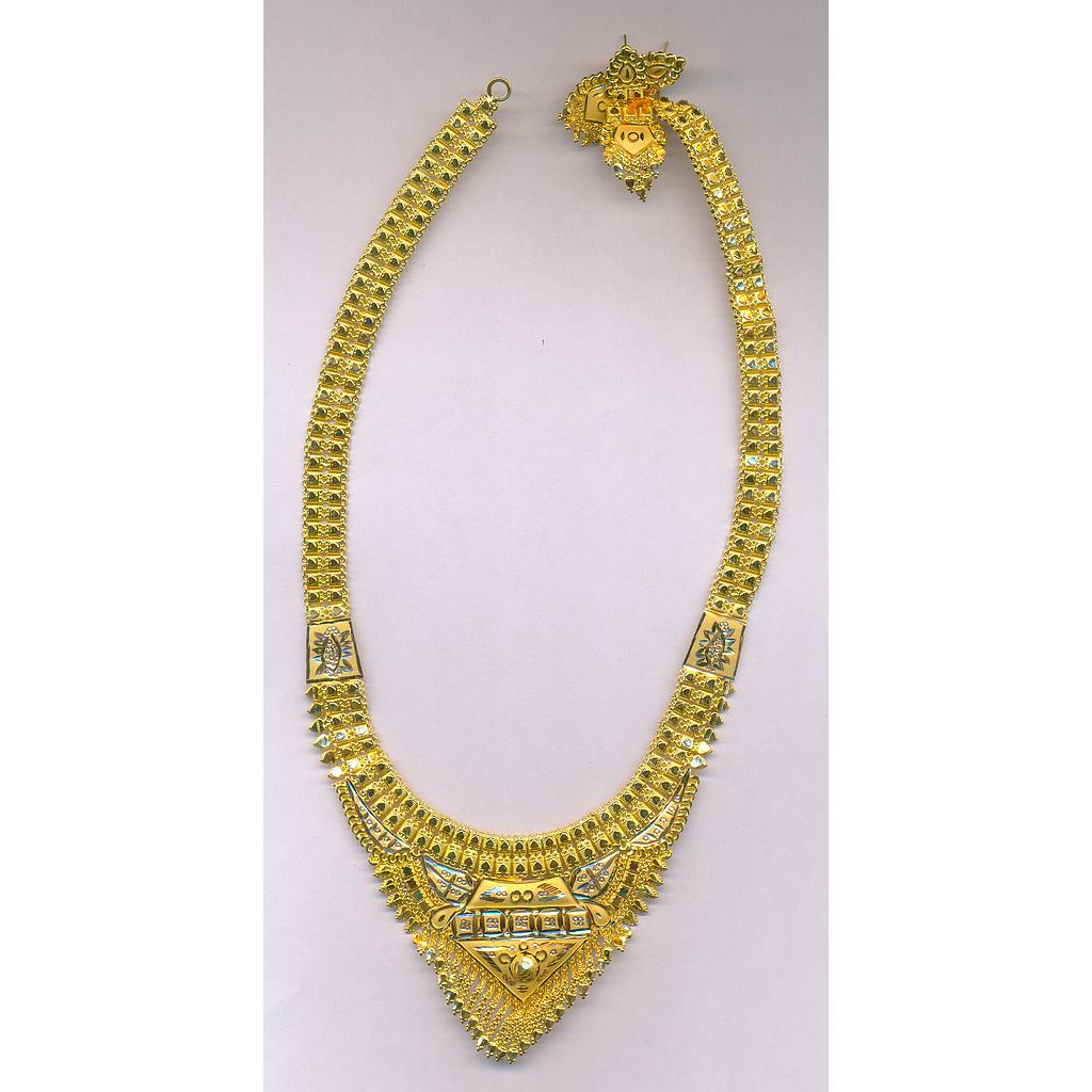 GOLD HALF SET LONG PLAIN GENERAL