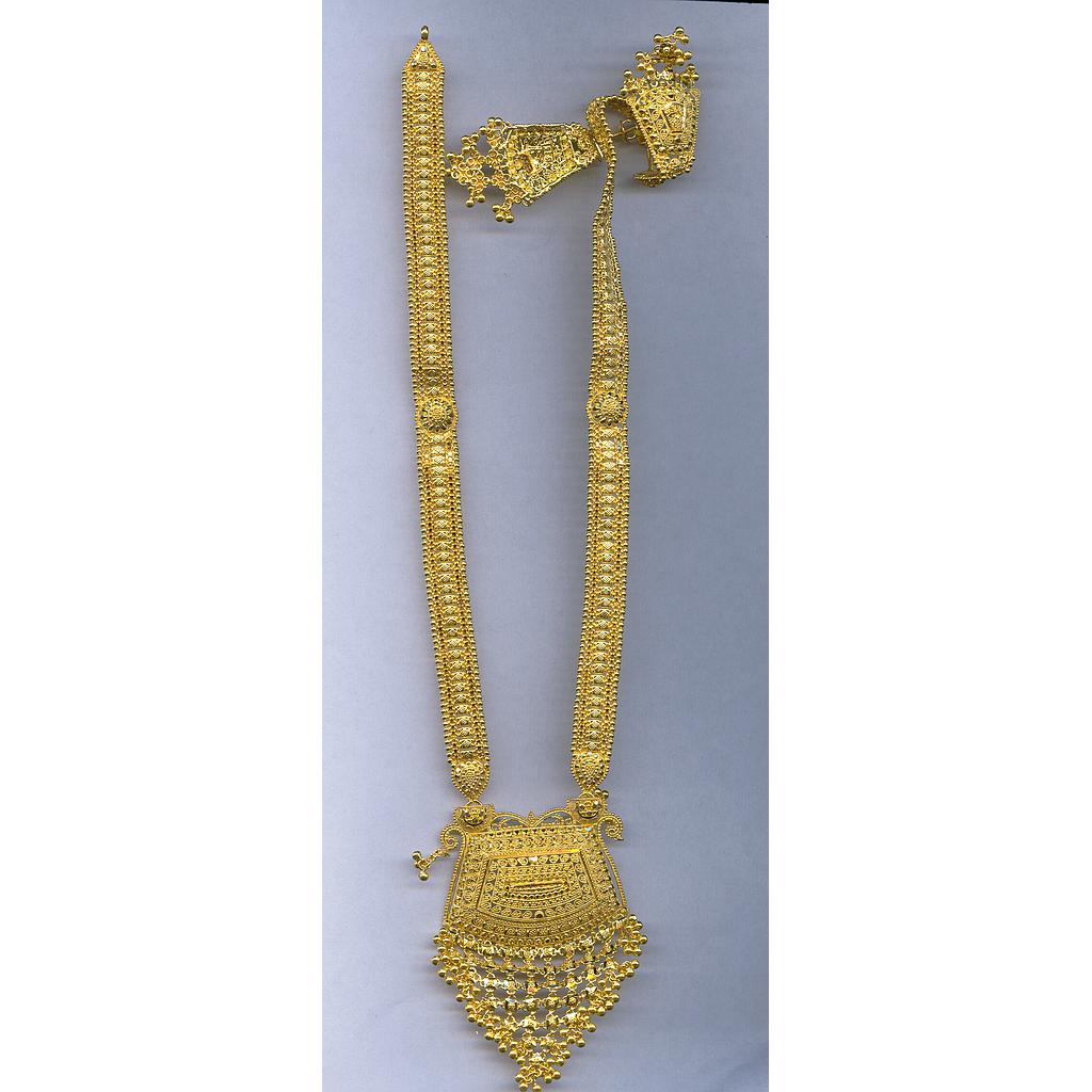 GOLD HALF SET LONG PLAIN GENERAL